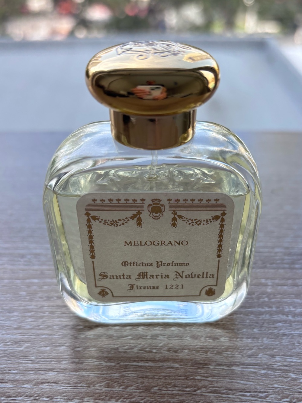 Melograno Santa Maria Novella 1.7 fl oz(50ml). 
80% full